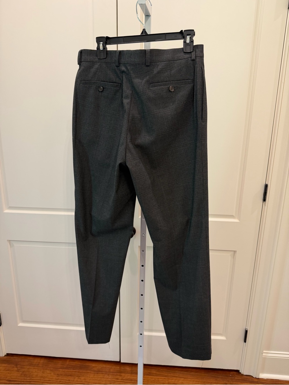 Ralph Lauren Men Ultra Flex Wool Trousers Dress Pants Grey 31Wx32L - Picture 4 of 5